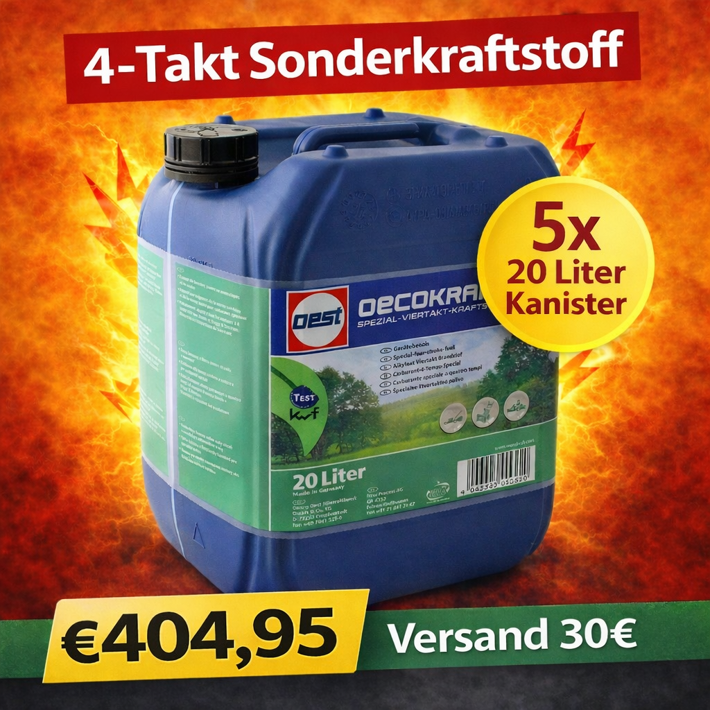 5x 20 Liter Kanister Sonderkraftstoff | OEST Oecomix 4T